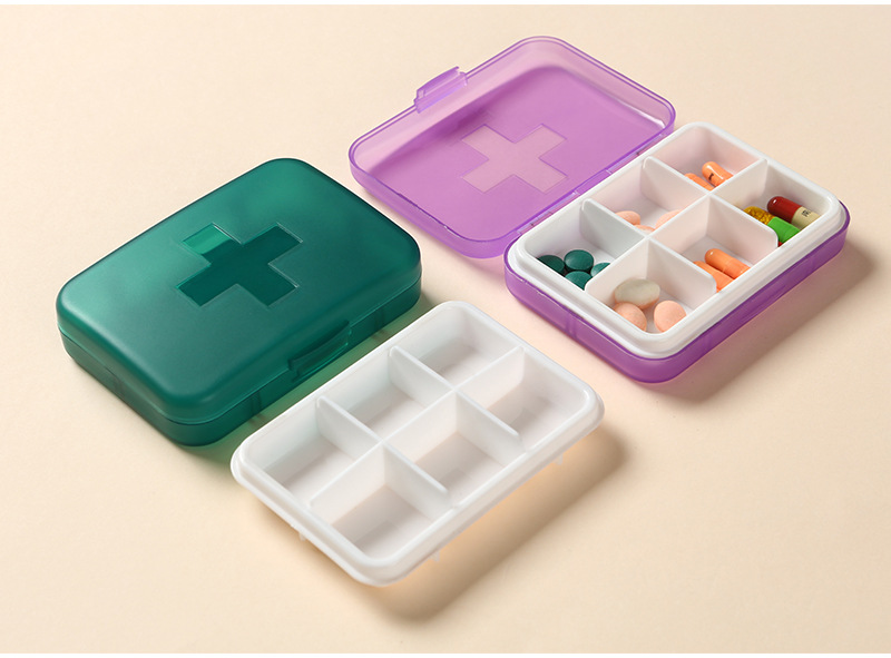 6 Compartment Pill Case, Pill Box 2