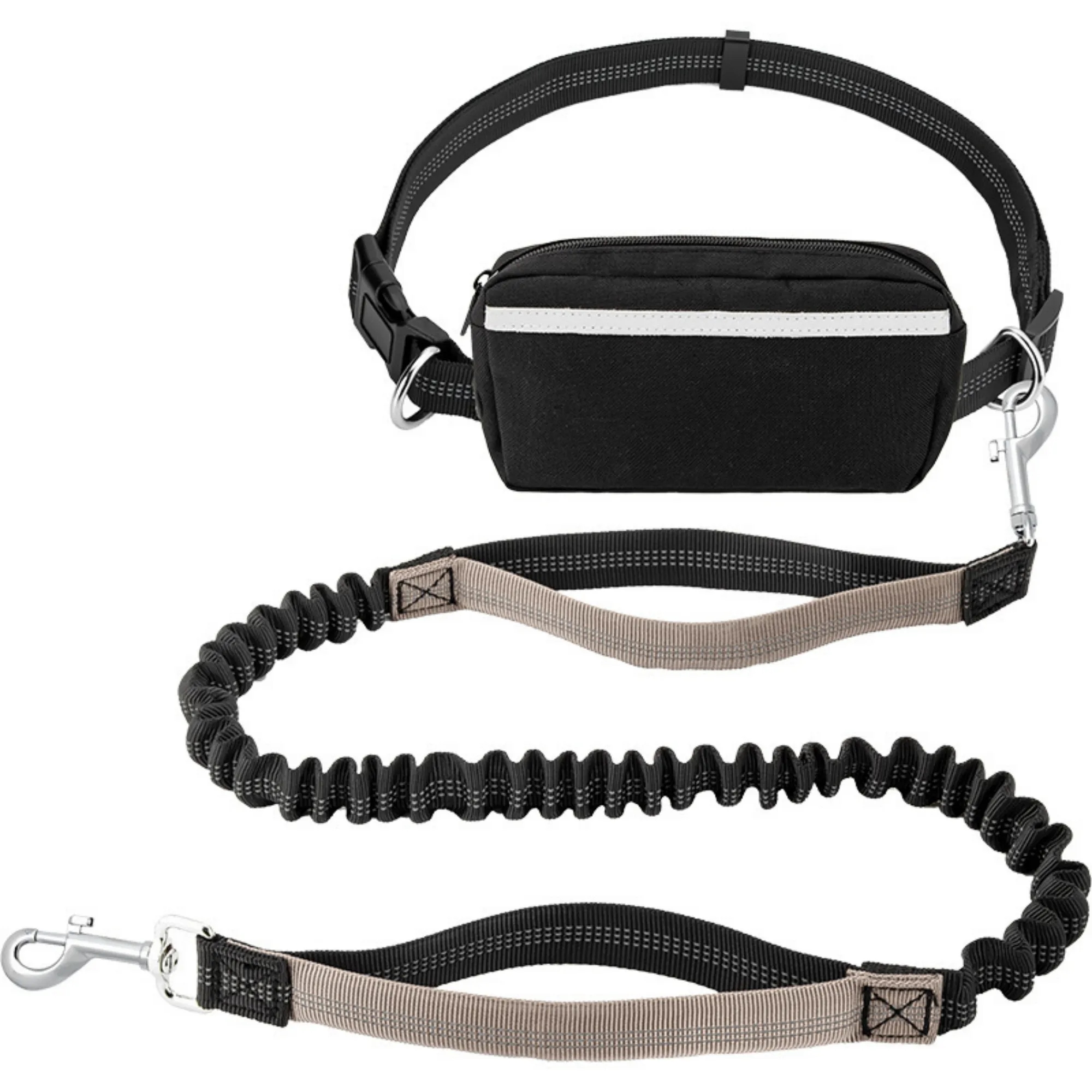 Multi-Functional Retractable Hands-Free Leash Waist Bag 21