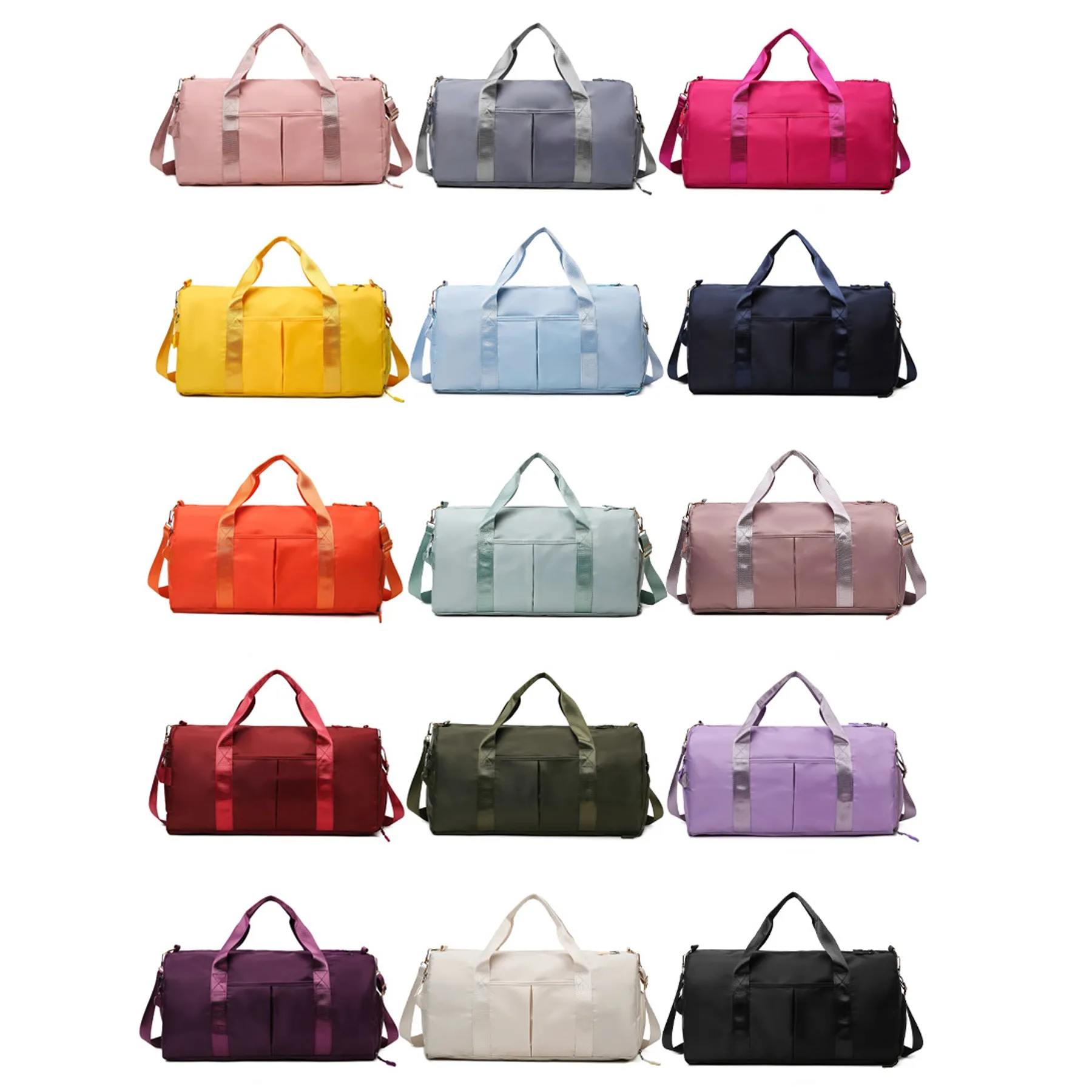 Large Capacity Sports Travel Gym Bag with Shoe Compartment 5
