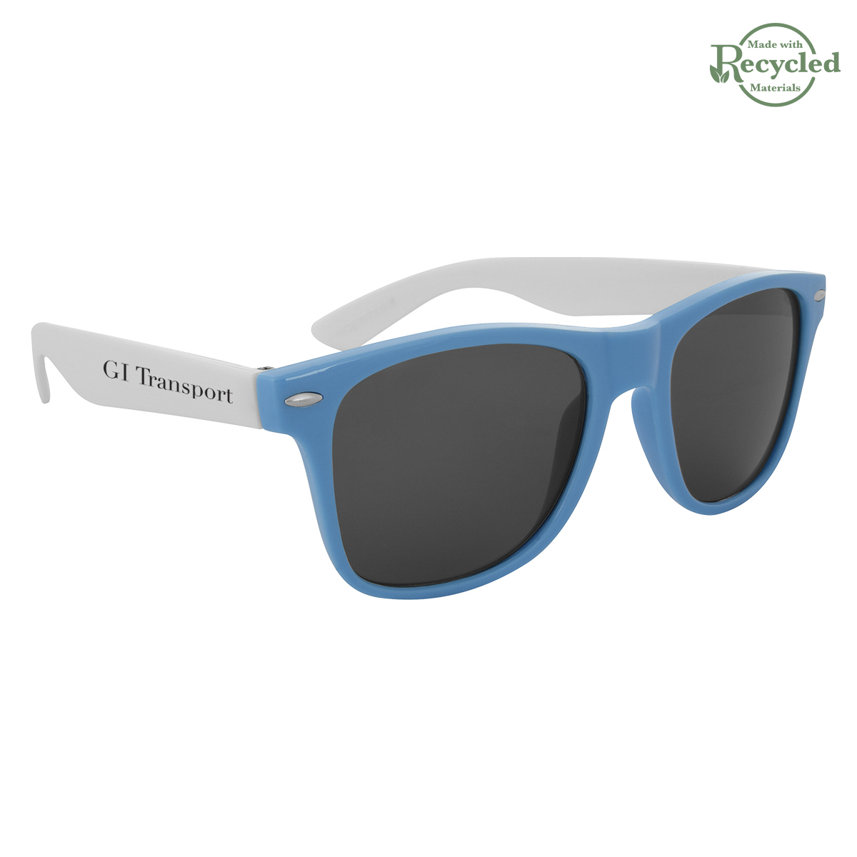 Full Color Colorblock Malibu Sunglasses 52