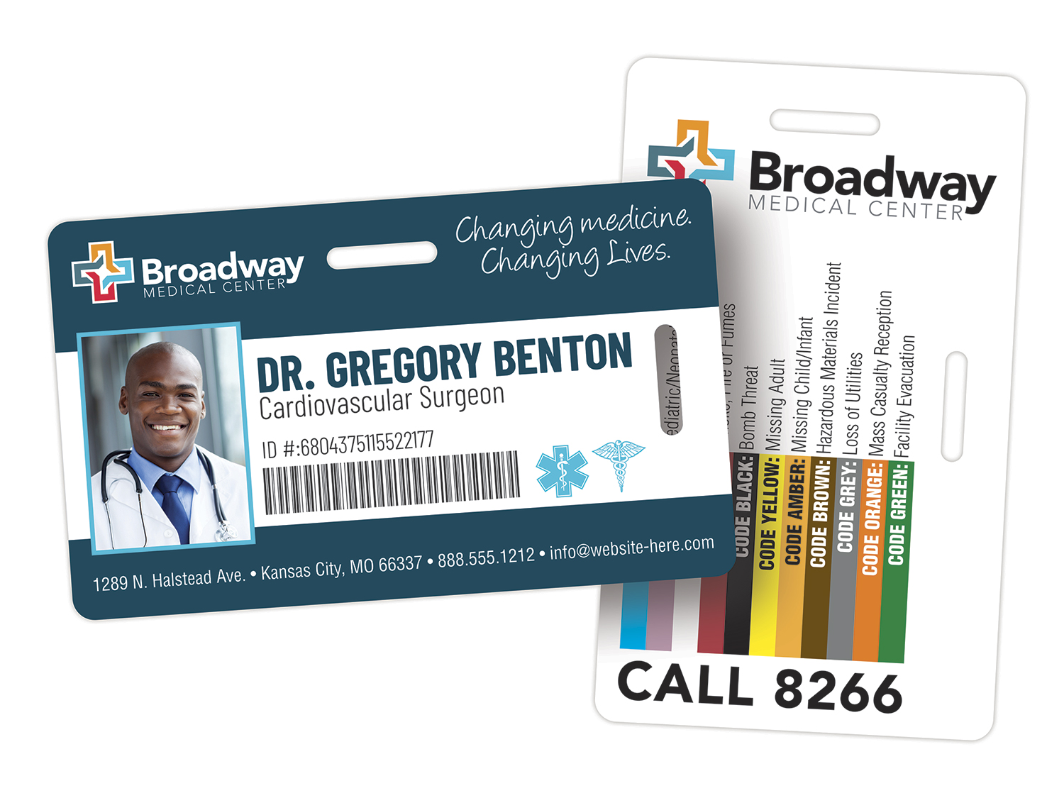 Laminated Plastic Double-Punch I.D./Wallet Card - 3.75x2.25 - 30 pt. 2