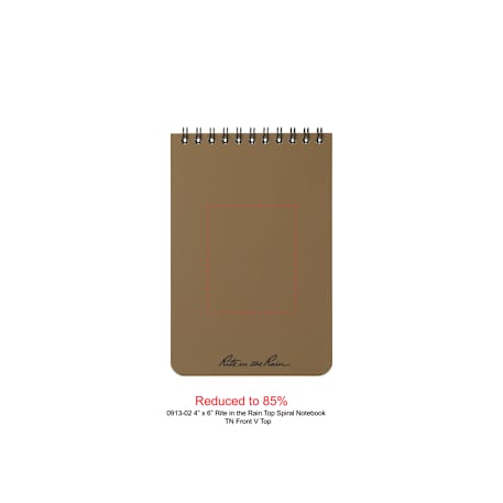 4” x 6” Rite in the Rain Top Spiral Notebook 37