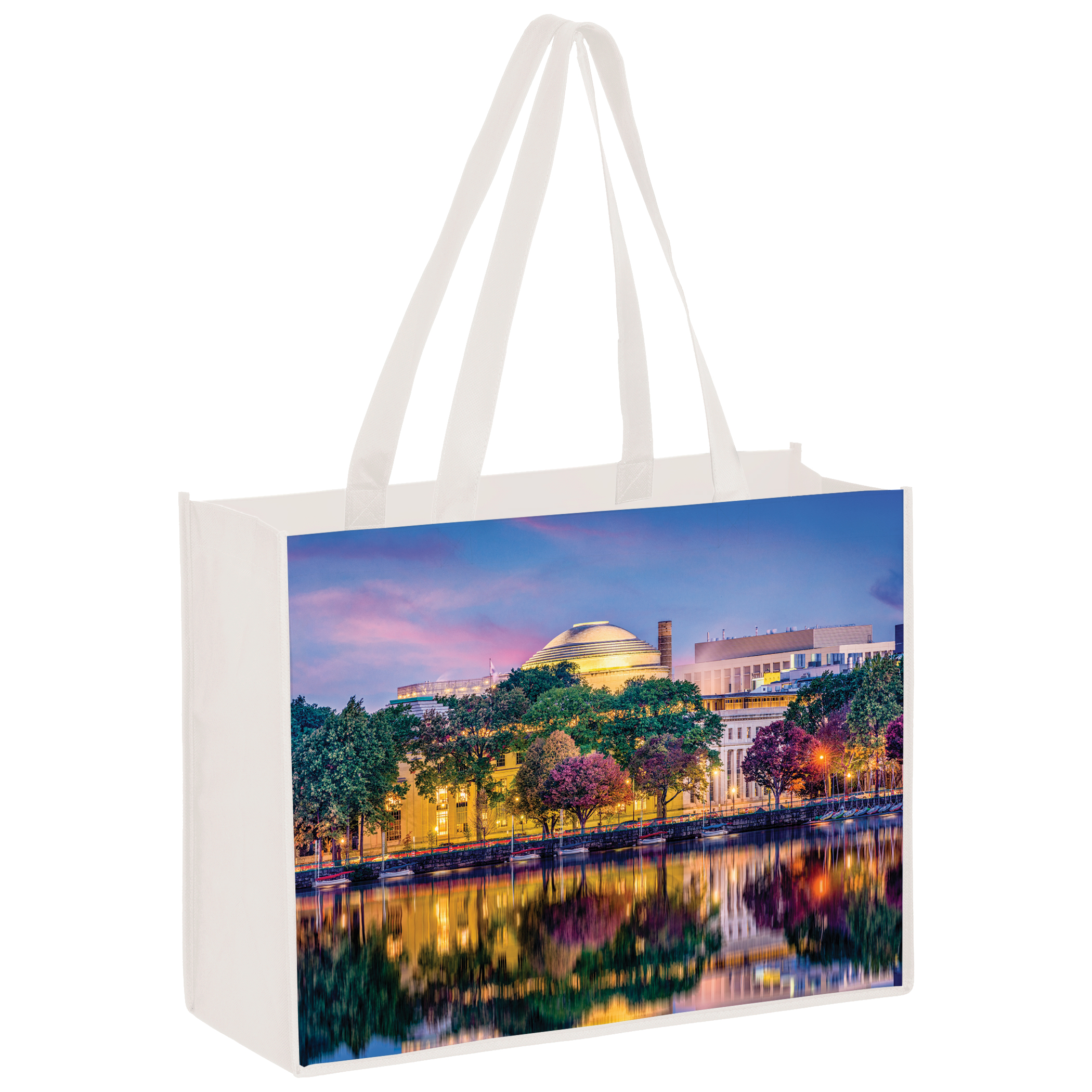 Dye Sublimated Laminated Non Woven Tote Bag 1
