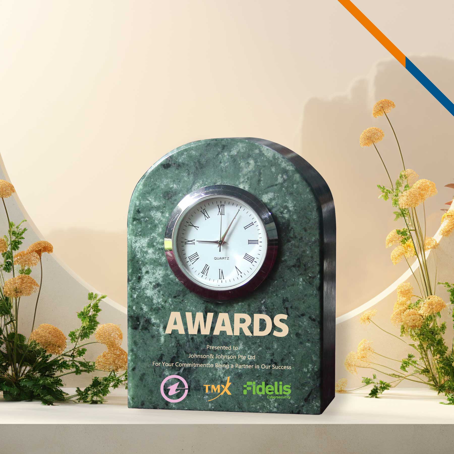 Rimos Marble Clock Award 6
