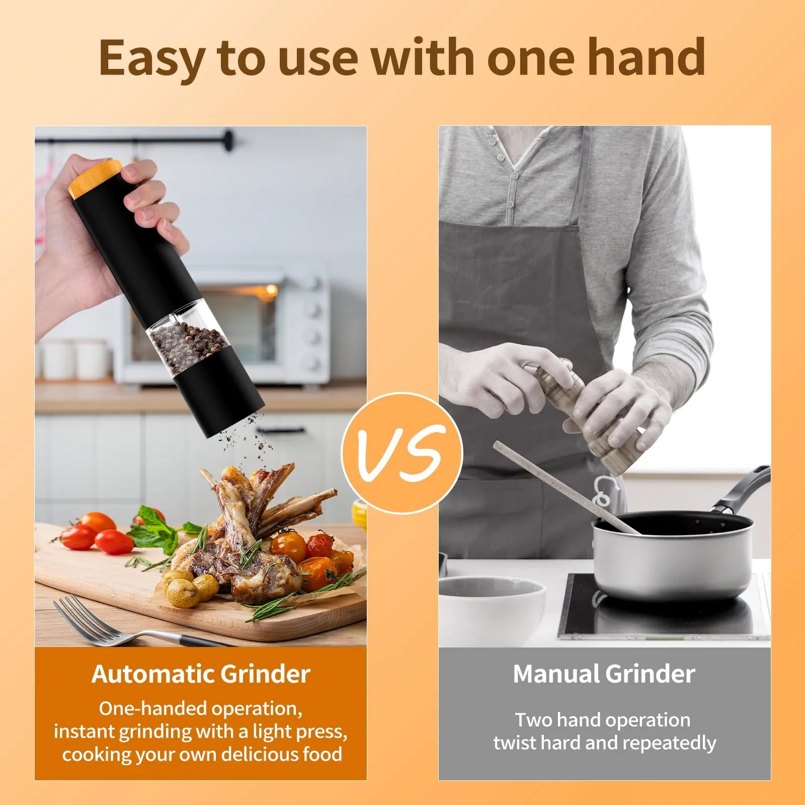 Electric Salt and Pepper Grinder 3