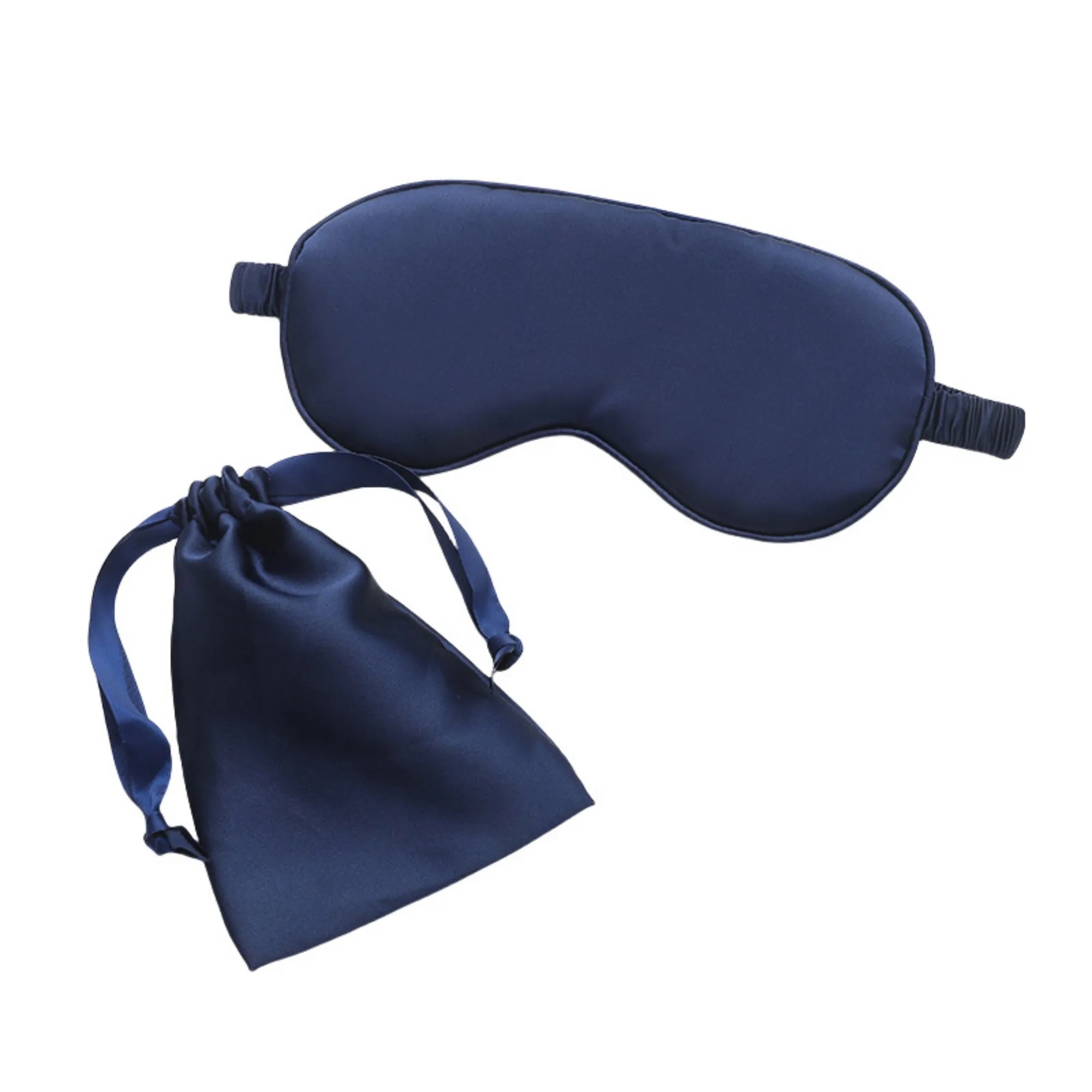 2 Piece Simulated Silk Eye Mask & Storage Bag Set 11