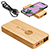 Bamboo 10000mAh Dual Port Power Bank with 10W Wireless Charger 4