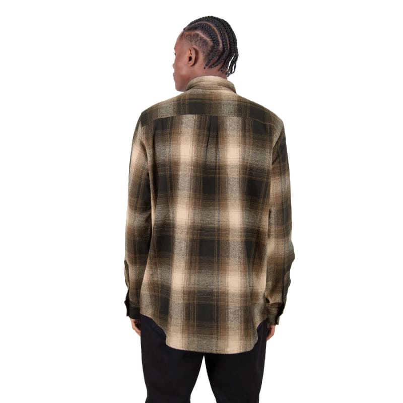 Shaka Wear Men's Plaid Flannel Overshirt 9