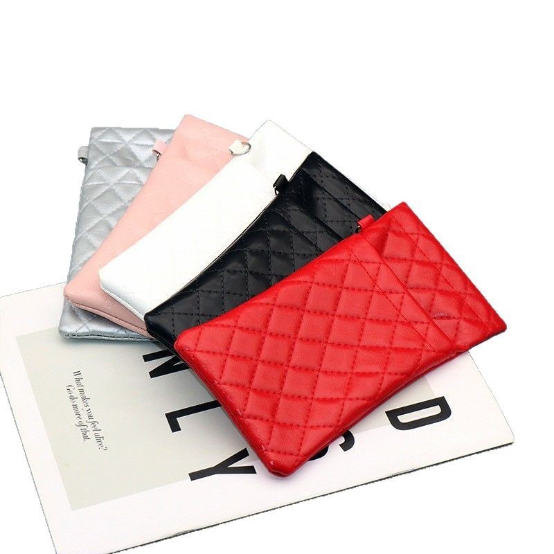 PU Sunglass Pouch with Double Storage Space & lanyard 2