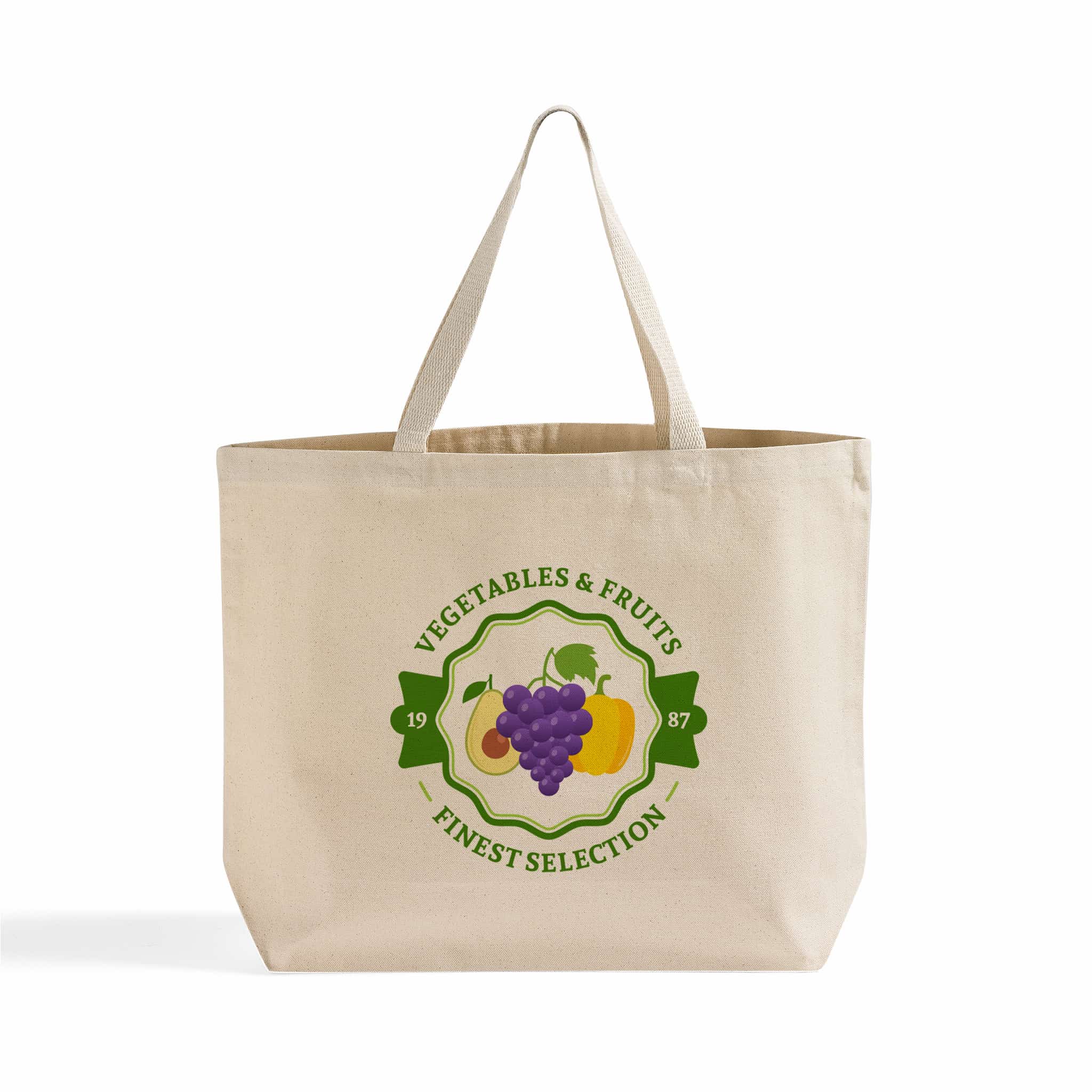 Merch Canvas Tote Bag, custom tote bag with logo imprint 5