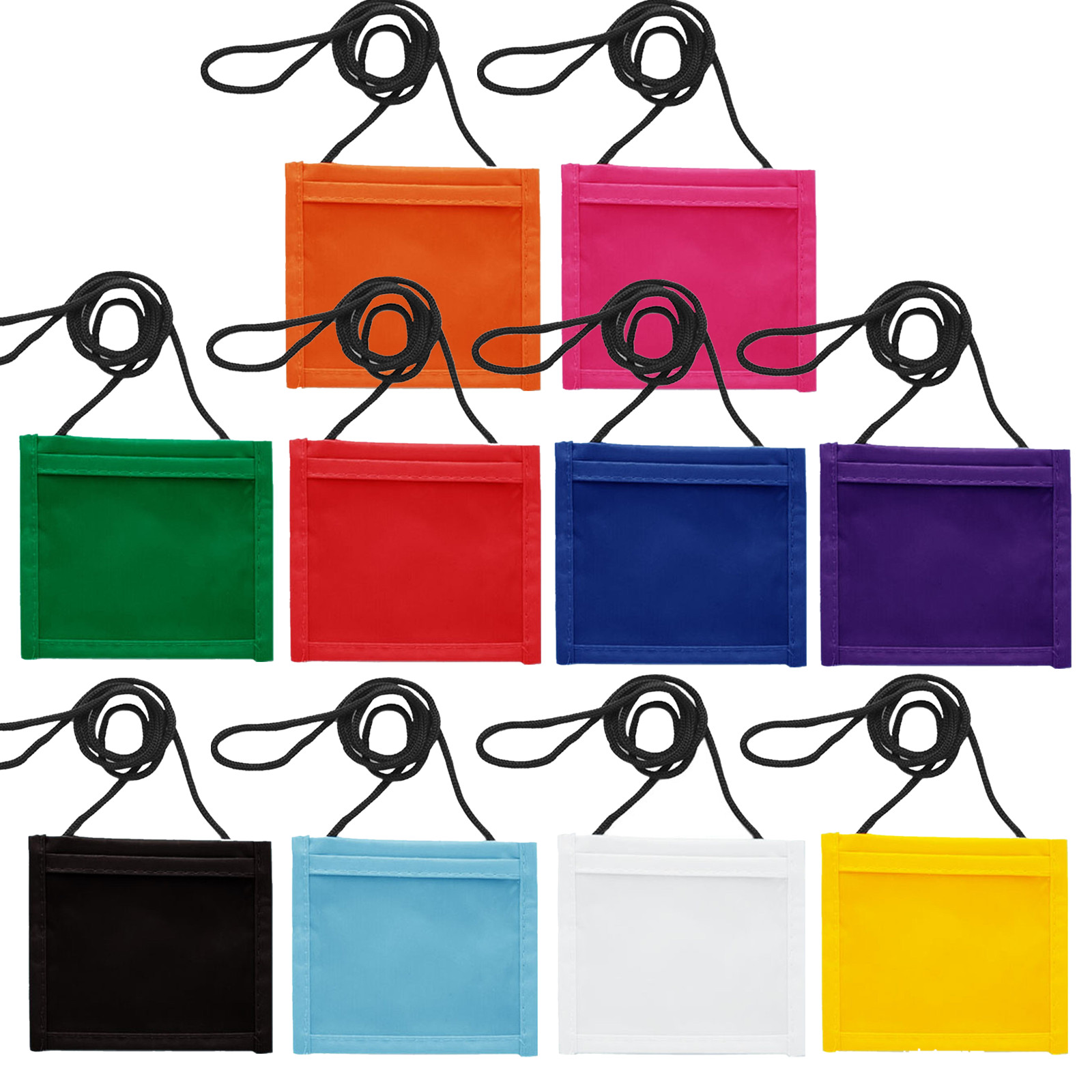 Neck Wallet Convention Badge Bag Holder 3