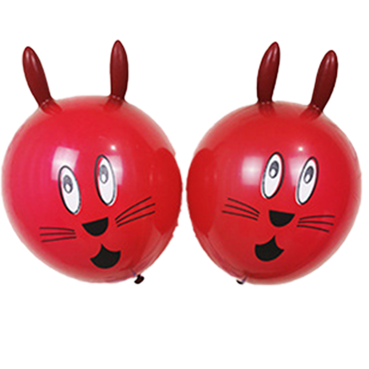 2PCS Thick Latex Big Head Rabbit Balloon 3