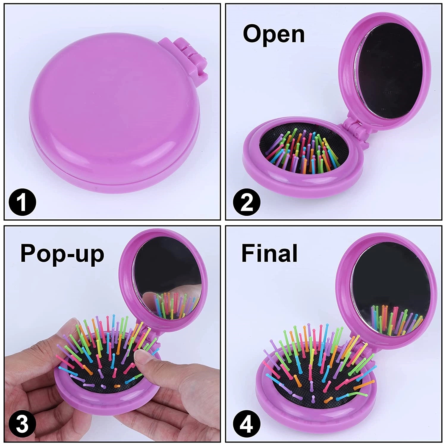 Folding comb mirror 2