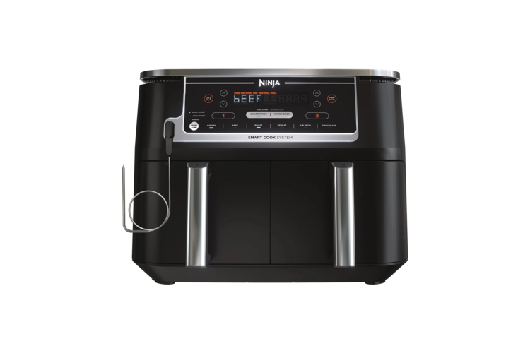 Ninja Foodi 6-in-1 Smart 10 Quart 2-Basket Air Fryer 2