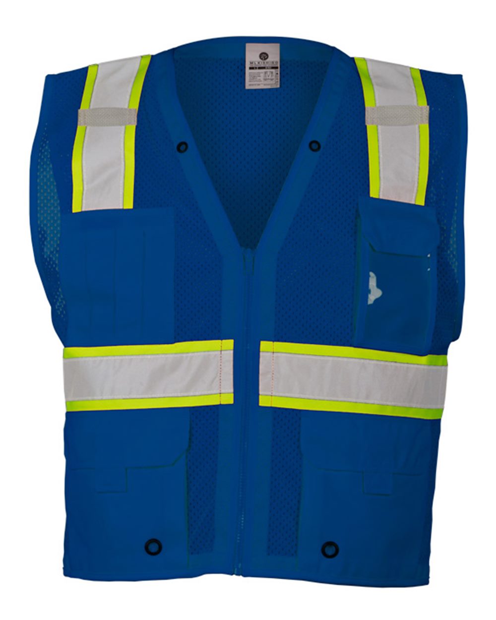Unisex EV Series® Enhanced Visibility Multi-Pocket Mesh Vest - B100-111 20