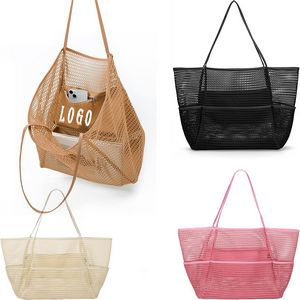Mesh Beach Tote Bag for Women 7