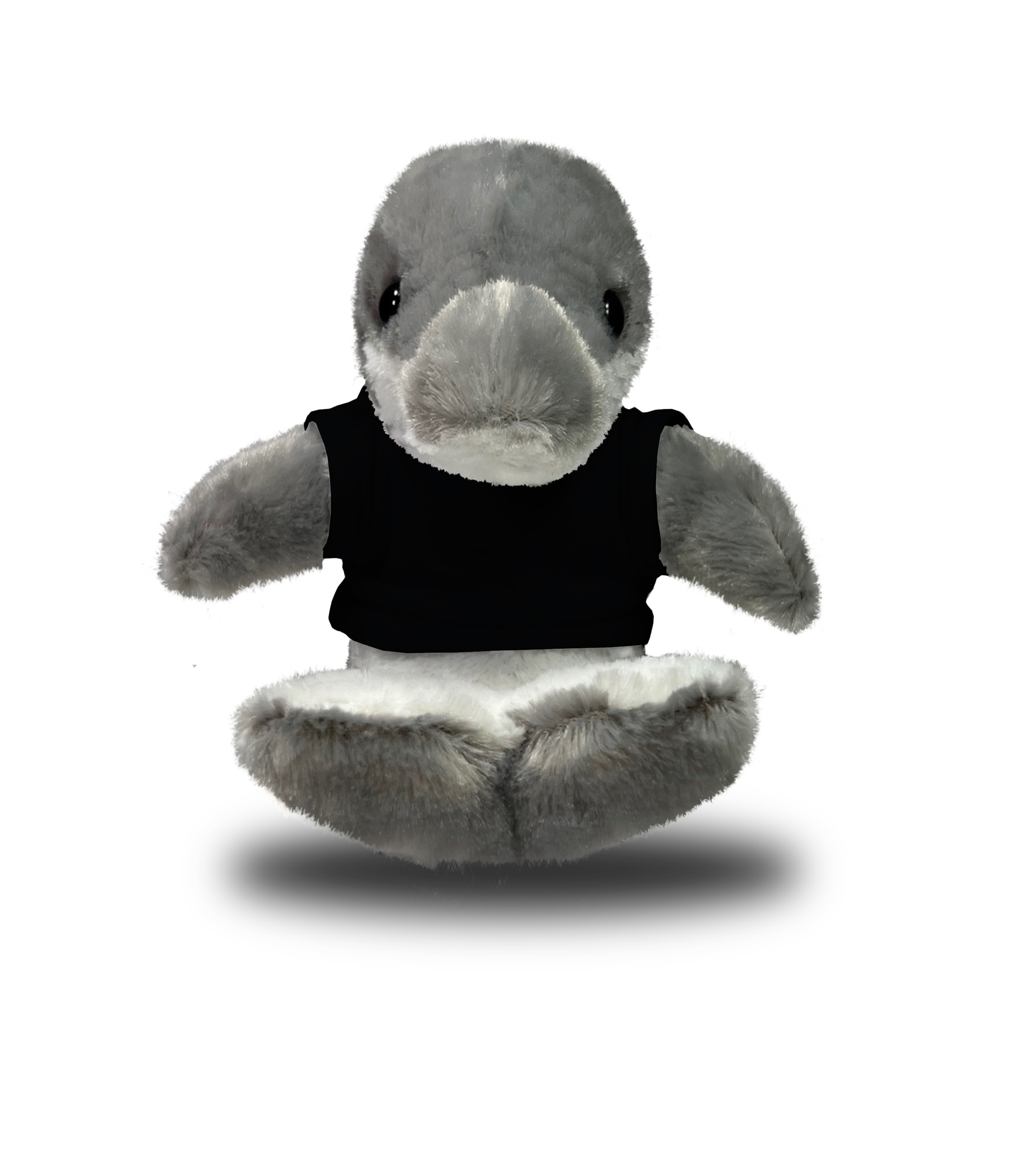 Plush Sitting Dolphin