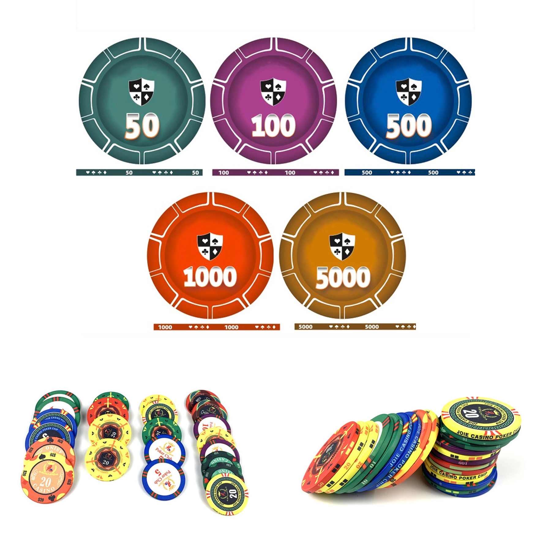 Custom Ceramic Poker Chip 2