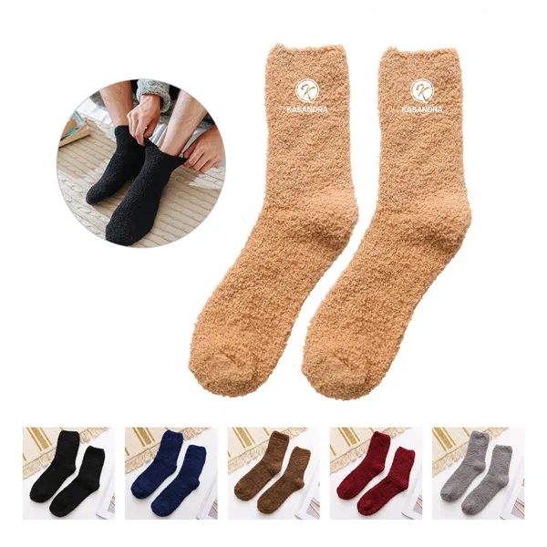 Fuzzy Ankle Socks