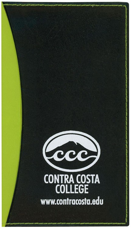 Soft Cover 2 Tone Vinyl Geneva Series Monthly Planner / 1 Color Insert 6