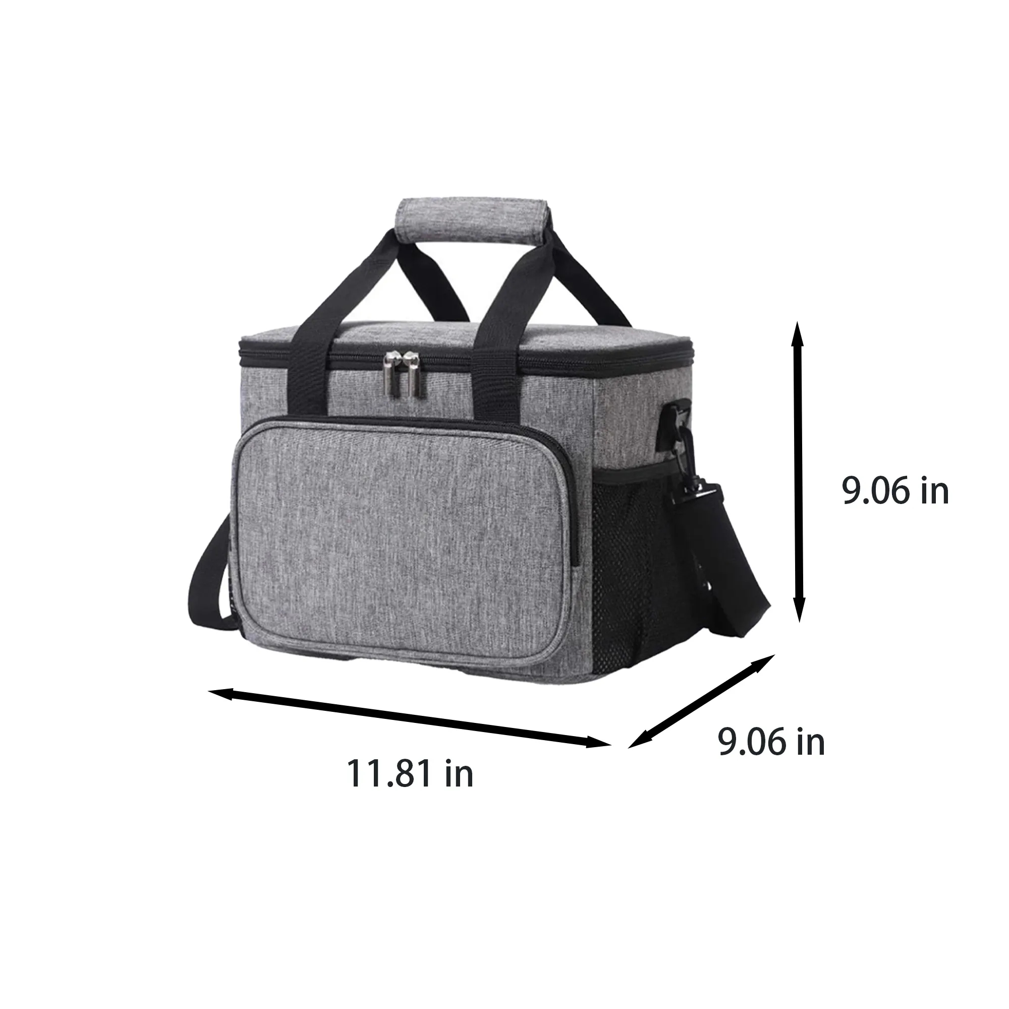 Oxford Cloth Handheld Aluminum Foil Insulated Bag 5