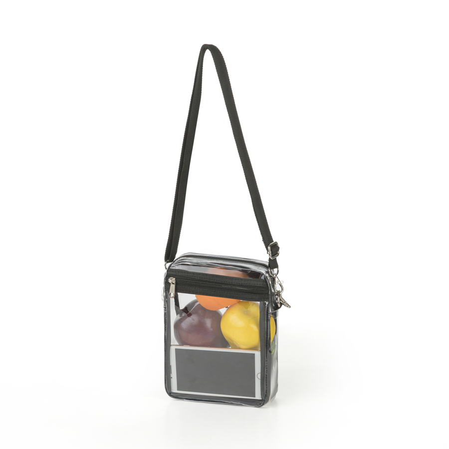 ClearPass Clear Crossbody Bag 6.5" x 2.5" 5