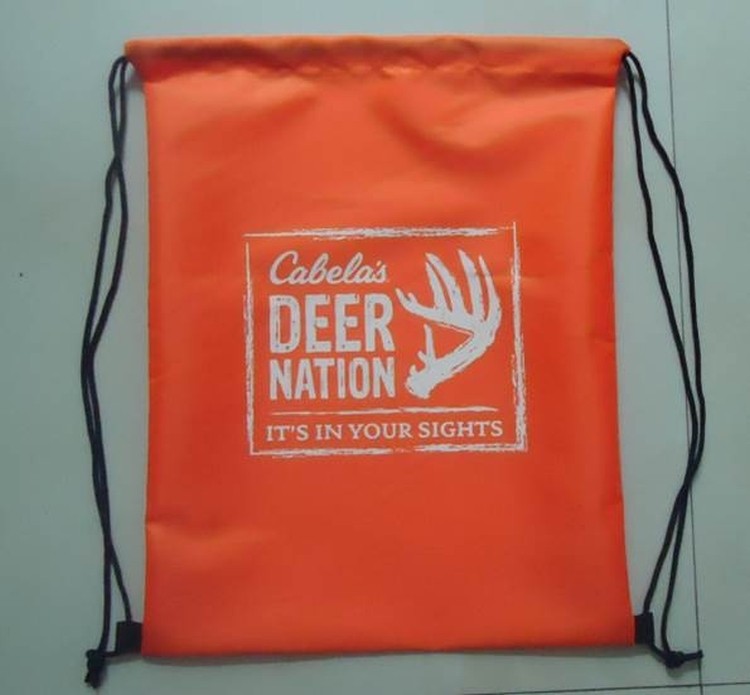 190T Polyester Drawstring Sports Pack Bag 2