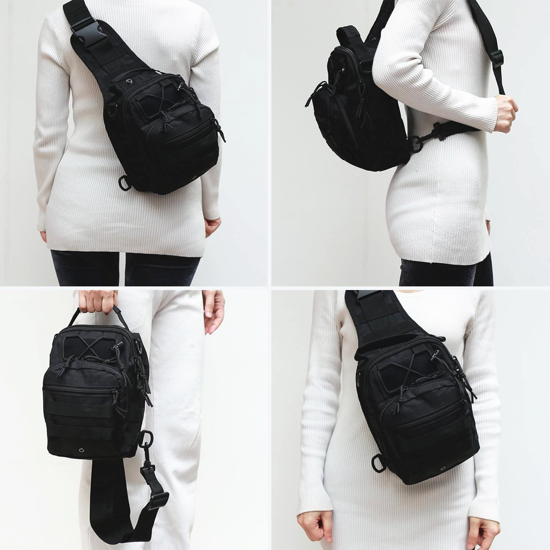 Oxford Cloth Tactical Shoulder Chest Bag 9