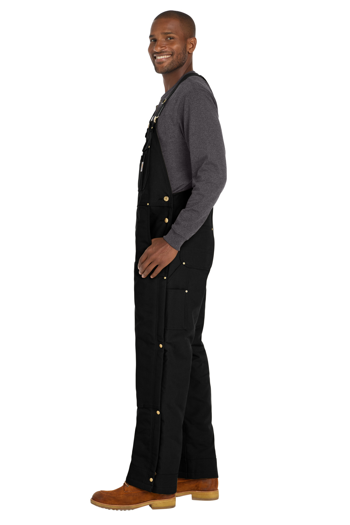 Carhartt Firm Duck Insulated Bib Overalls CT106672 2