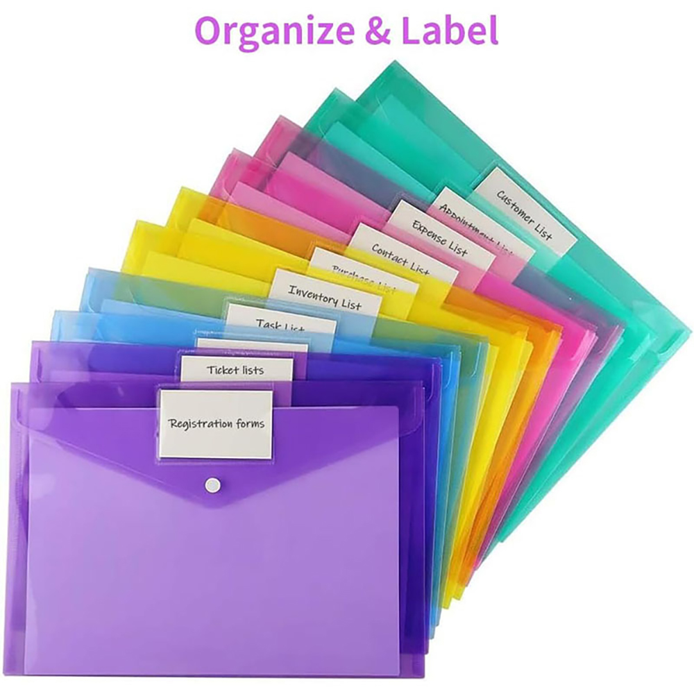 Snap Label File Bag 7