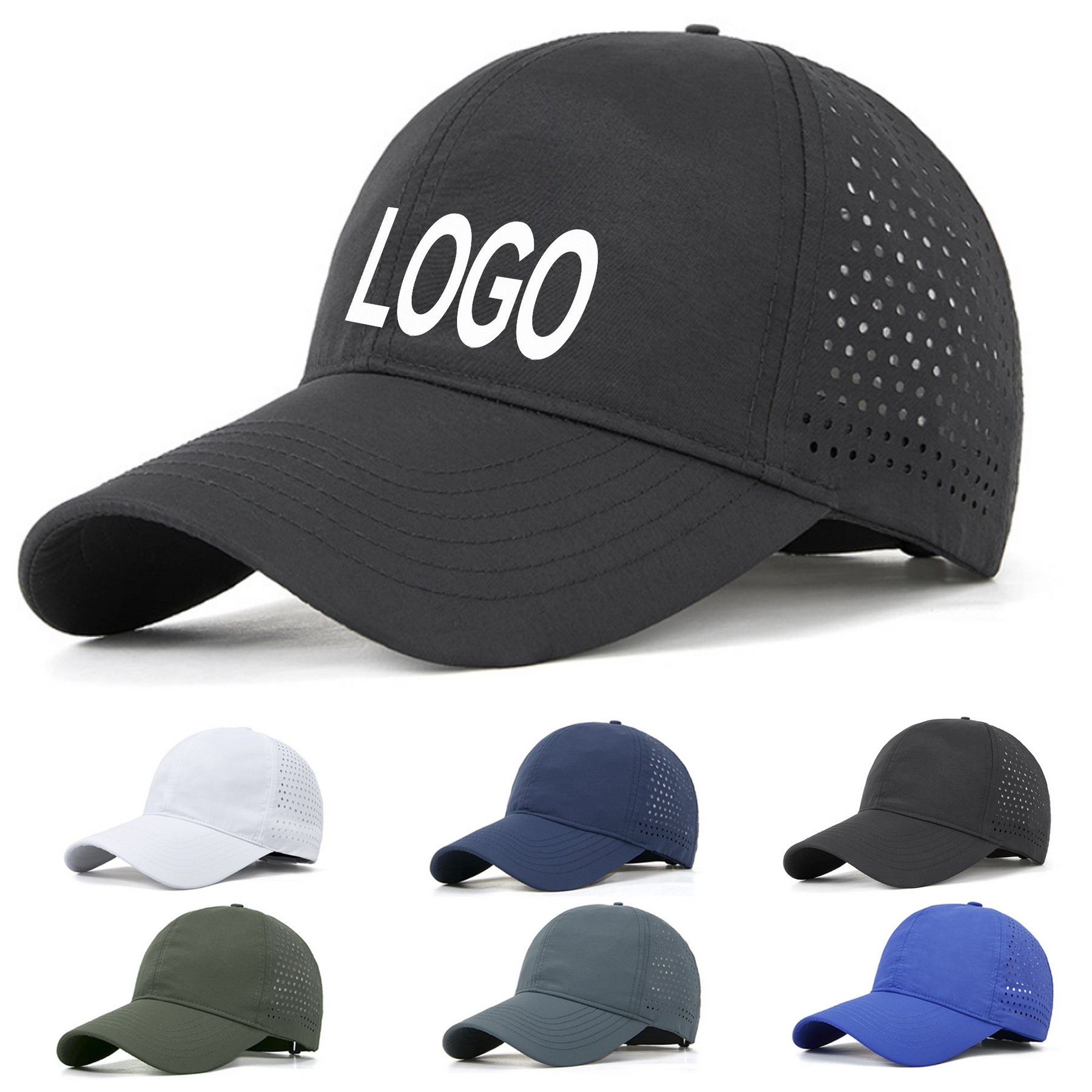 Summer Head Enclosure Baseball Peaked Cap