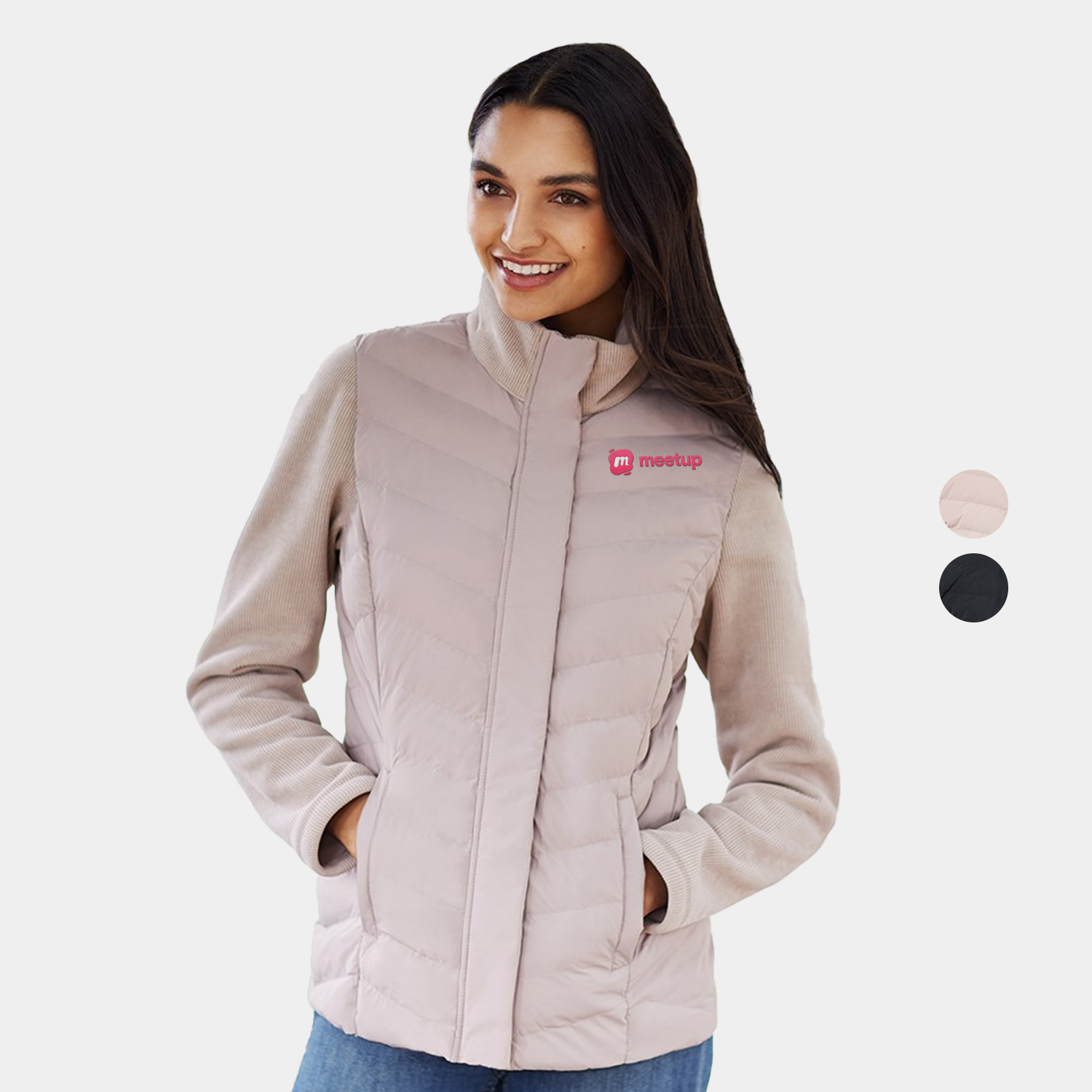 Weatherproof® Ladies Chevron Quilted Jacket 2