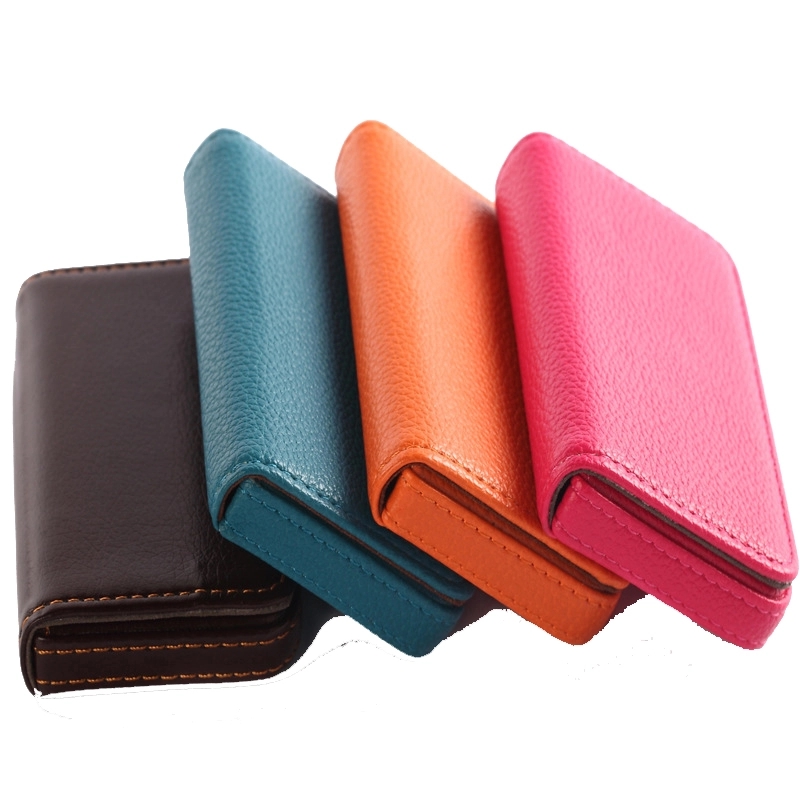 Business Name Card Holder Luxury PU Leather 2