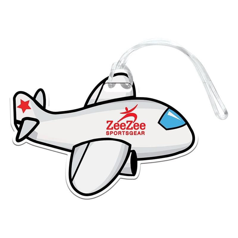 Airplane Luggage Tag 1