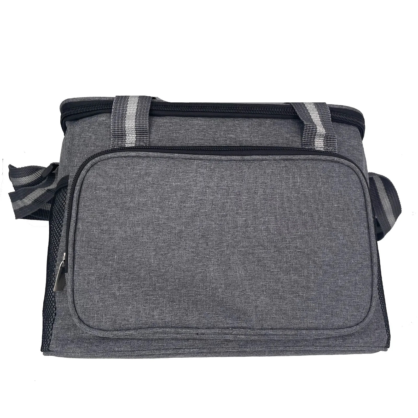 Reusable Insulated Lunch Bag With Shoulder Strap 3