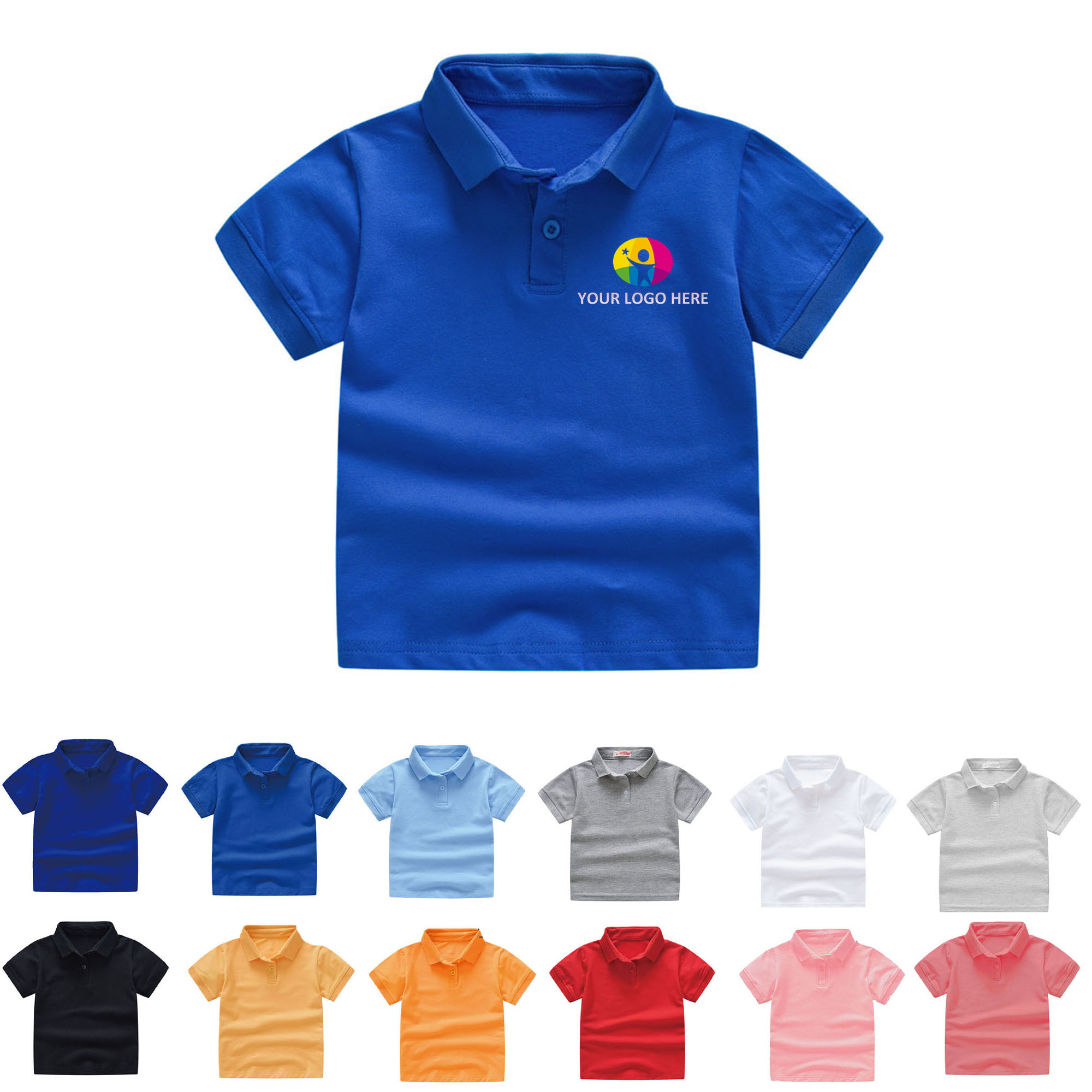 Children Pique Polo Shirt 9