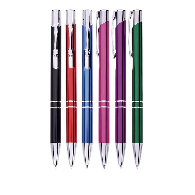 Metal Retractable Ballpoint Pens 2