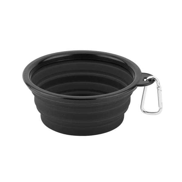 Collapsible Silicone Pet Bowl w/Carabiner 54
