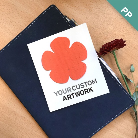 Single-Sided Custom Flat Card With Shape 4