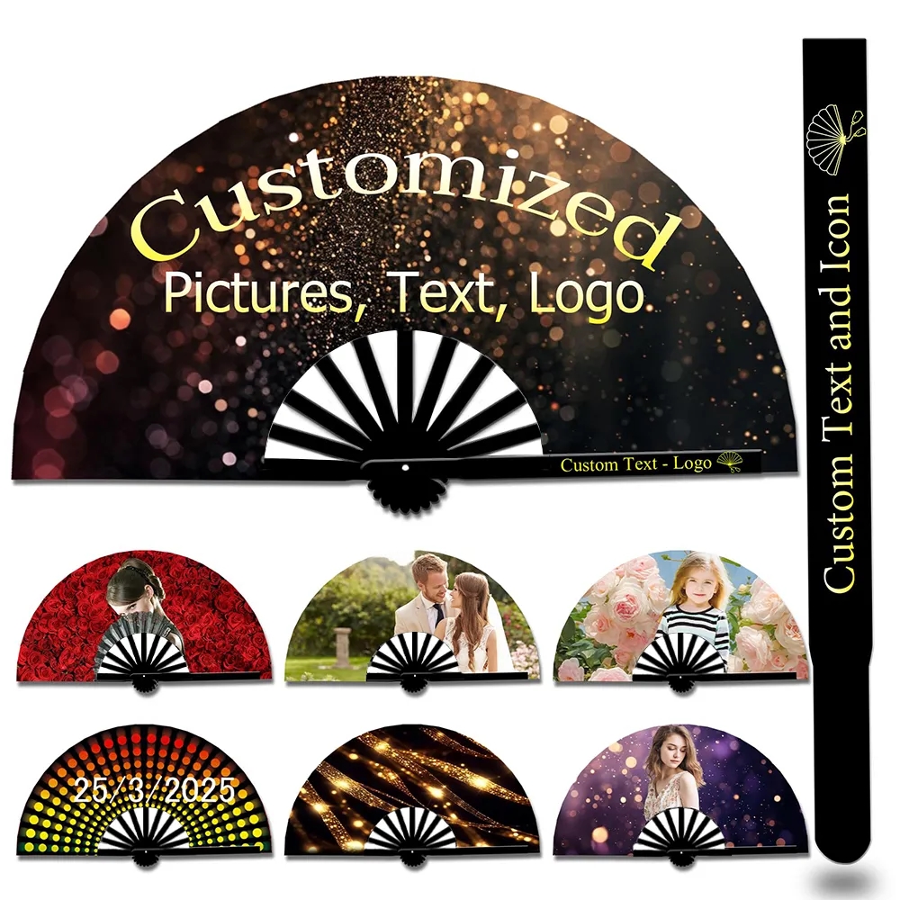 Personalized Fan for Line Dancing Custom Boots on The Ground 10
