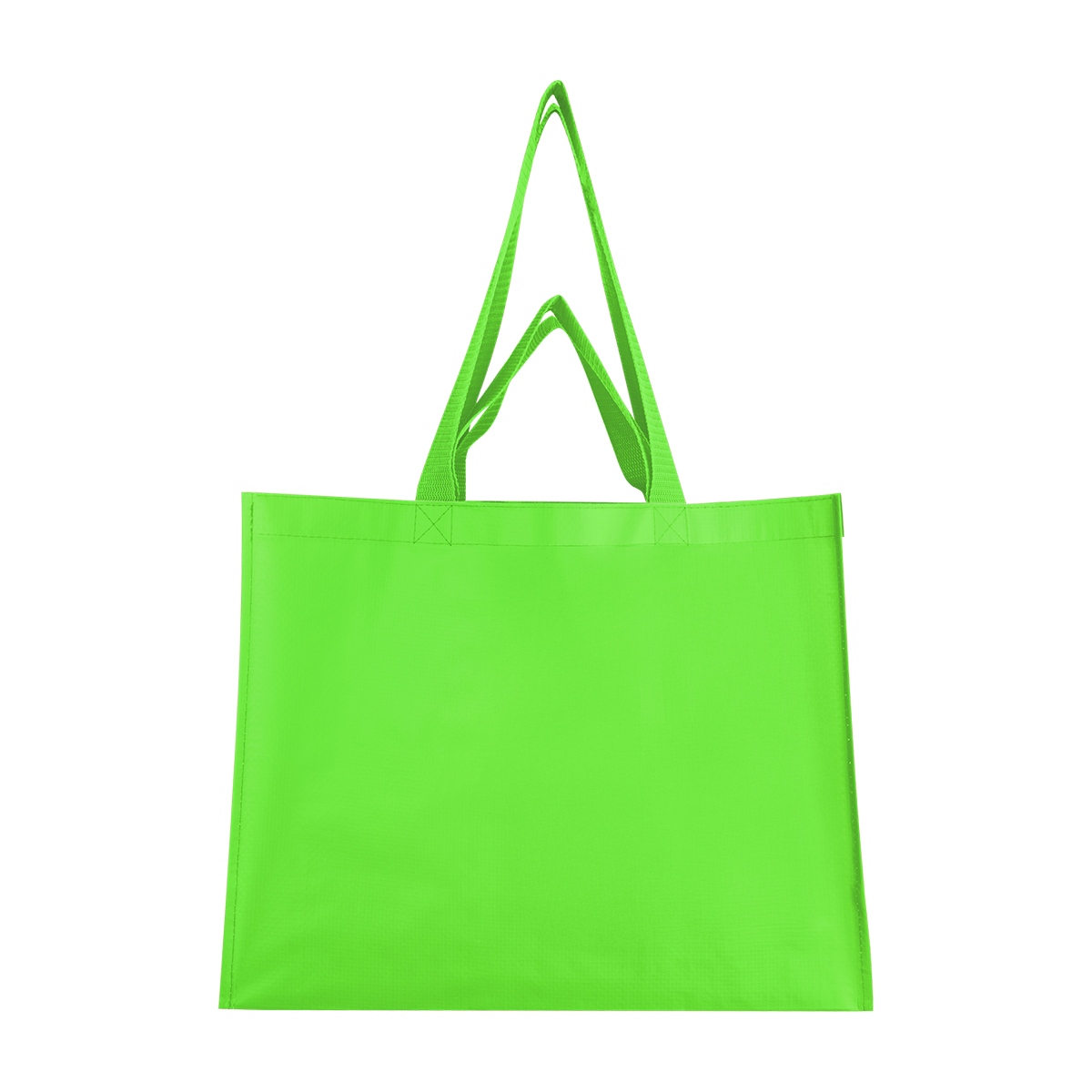 Matte Laminated Recycled Non-Woven Dual Handle Shopper Tote Bag 9