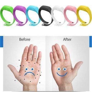 Adjustable Oval Shaped Sanitizer Wristband Dispenser 18