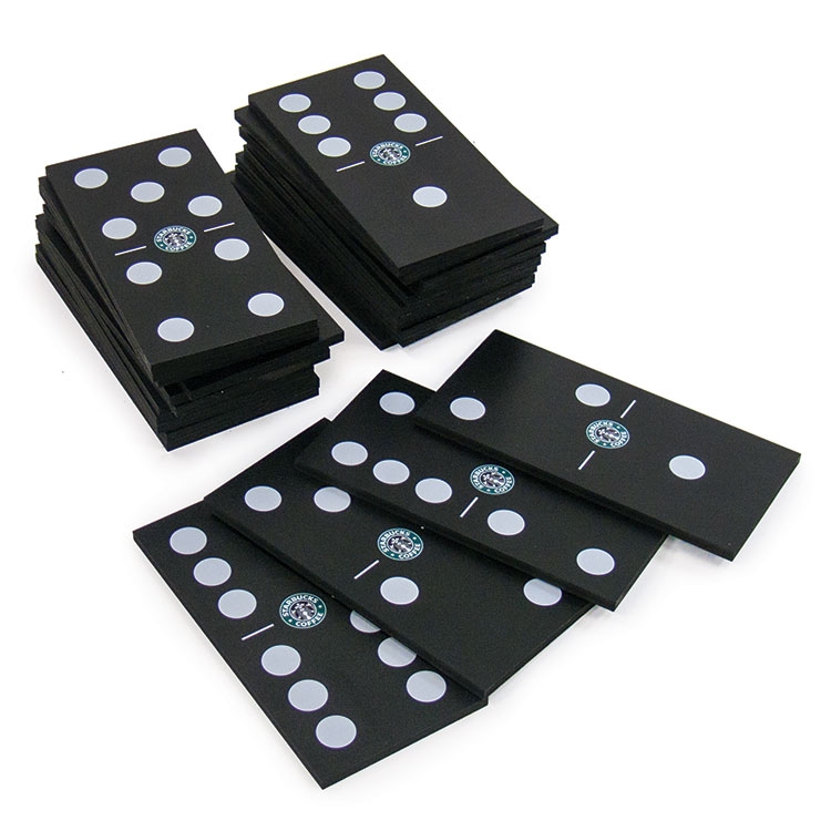 6 75" Sintra Dominoes Game Set Double Sixes