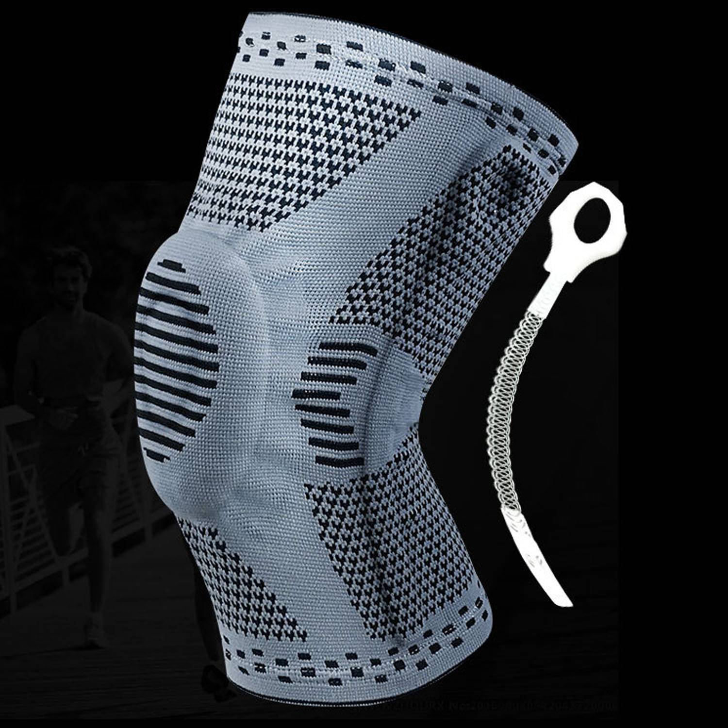 Sports Breathable Spandex Knee Brace 2