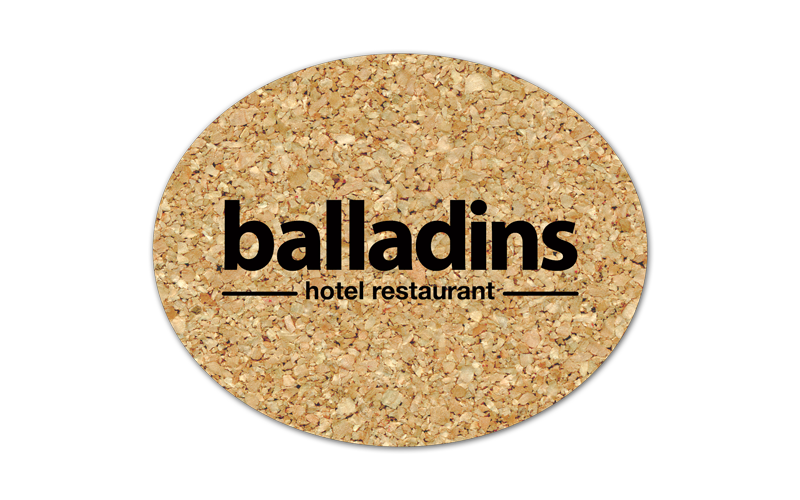 Oval Cork Coaster 5OV