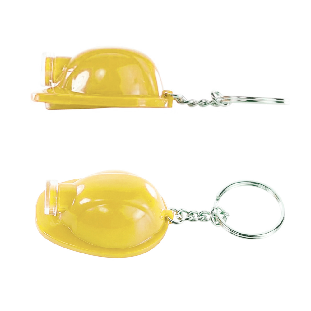 Safety Helmet Flashlight Keychain 1