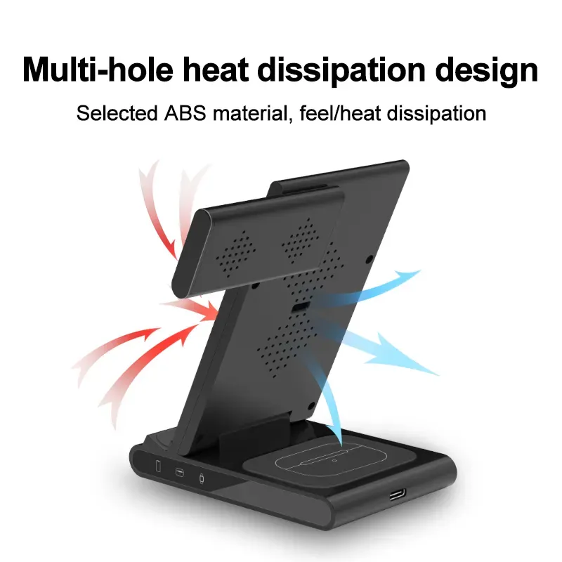 3 in 1 Wireless Charging Station for Multiple Devices 5