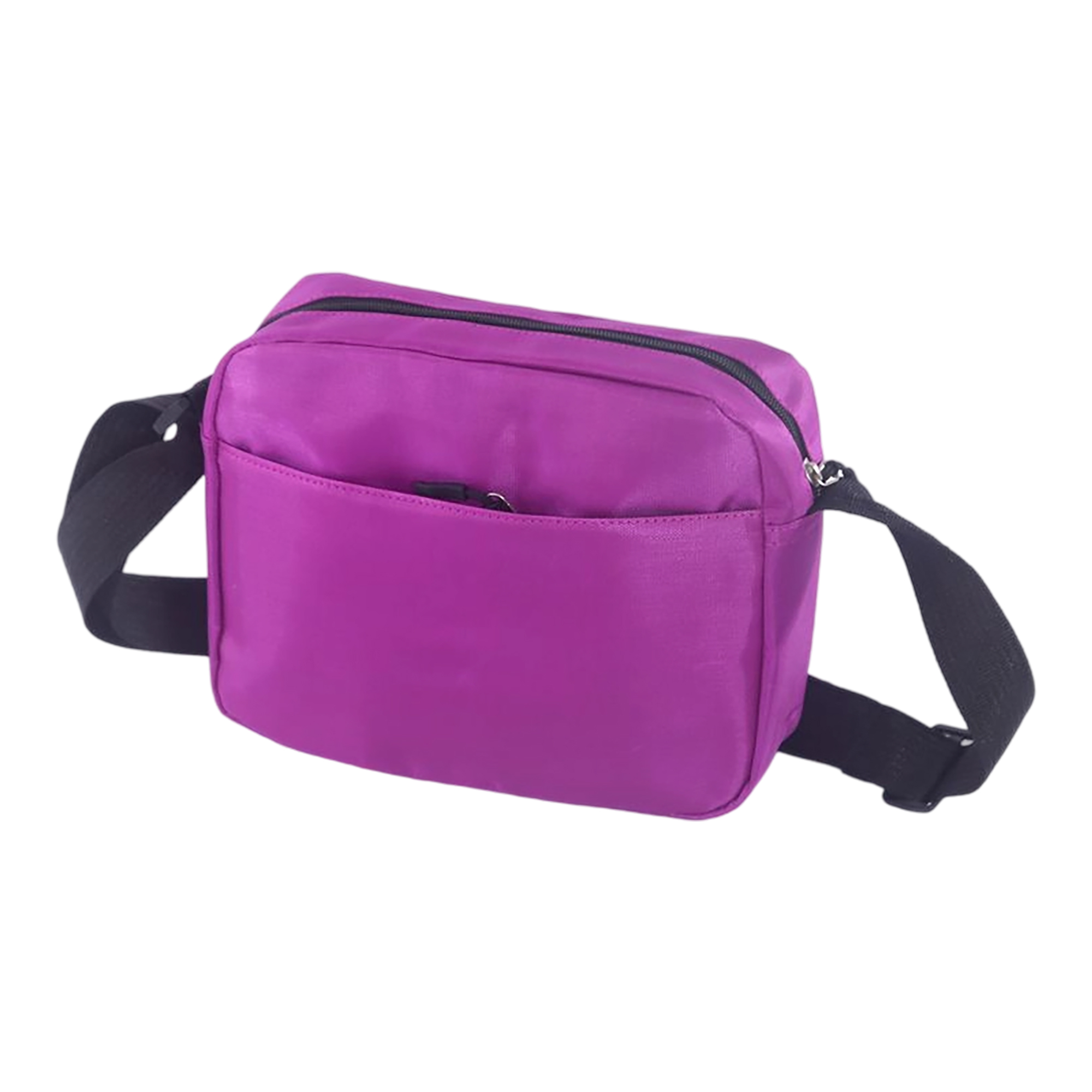 Waterproof Nylon Crossbody Fanny Pack 9.84" x 3.94" x 7.87" 10