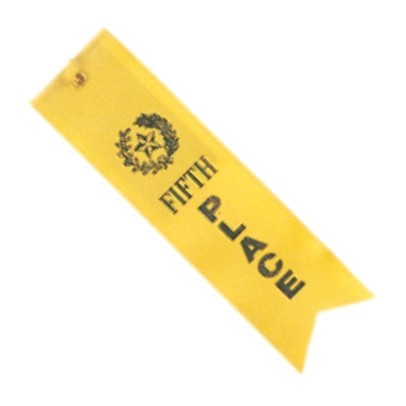 Fifth Place Ribbon 2" x 8" 2