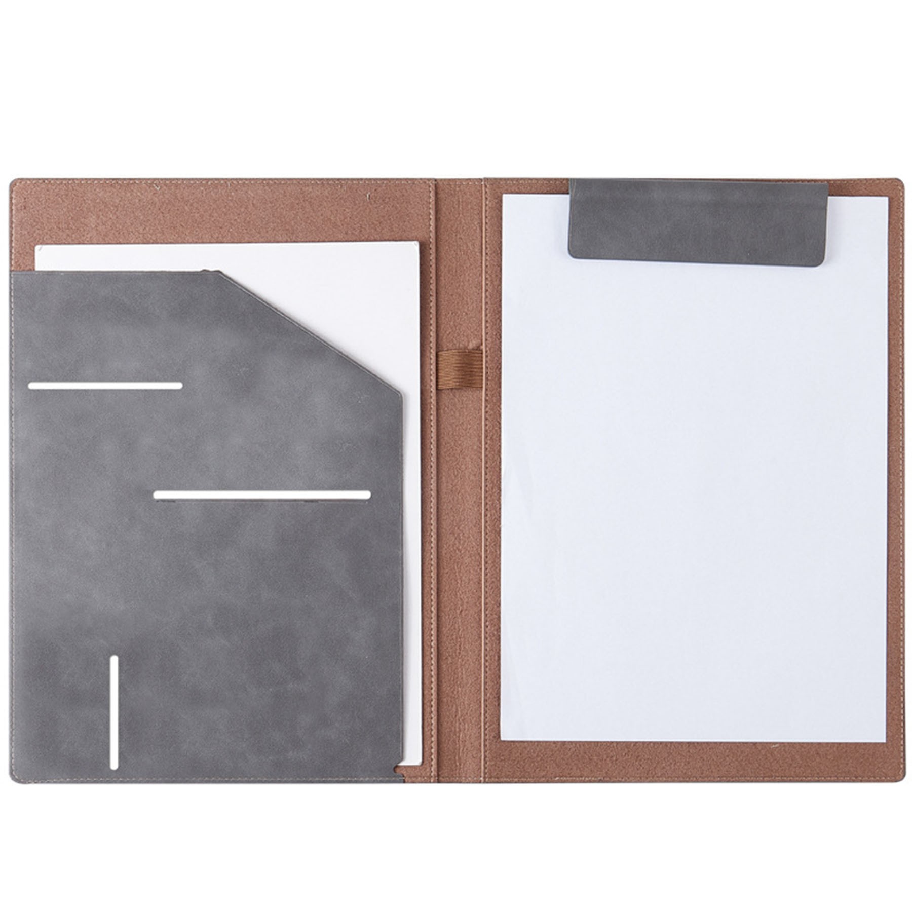 Multifunctional A4 Leather Portfolio Folder 5